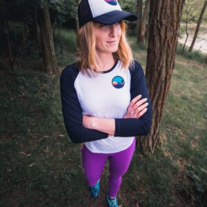 Dámske baseballové tričko “WolfPaw” s dlhým rukávom